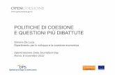 OpenCoesione DJD 2012 - Politiche di coesione e questioni più dibattute