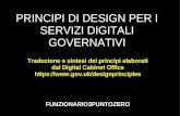 Principi di design per i servizi digitali governativi