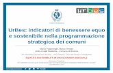 UrBes: indicatori di benessere equo e sostenibile nella programmazione strategica dei comuni