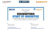 Startup. Osservatorio Milano Finanza Leanus II edizione (2016)