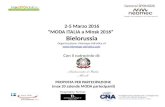 Moda italia a Minsk 2-5 marzo 2016
