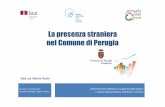 La presenza straniera nel Comune di Perugia-V. Tocchi