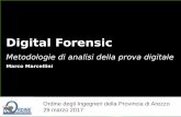 Digital forensic: metodologie di analisi della prova digitale