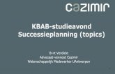 Successieplanning - topics- cazimir