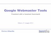 Google Webmaster Tools: funzioni utili e funzioni fuorvianti