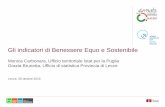 Gli indicatori di Benessere Equo e Sostenibile - Monica Carbonara, Grazia Brunetta