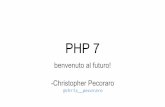 PHP 7 - benvenuto al futuro