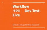 Workflow Dev-Test-Live per WordPress