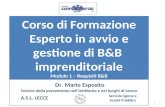 Corso B&B in Puglia - Esposito - parte 2/2