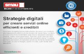 Strategie digitali per creare servizi online efficienti e credibili - Smau milano 2015