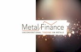 Hedging & Trading sul London Metal Exchange