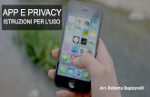 App e privacy