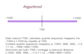 TSS -1000 +1000 Dato ciascun TSS, calcolare quante sequenze mappano tra -1000 e +1000 bp rispetto al TSS Contare quante sequenze mappano a -1000, -999,
