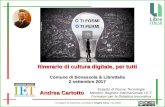 Andrea Cartotto - Itinerario di Cultura Digitale - Bonassola (SP), 2 settembre 2017