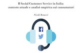 Il Social Customer Service in Italia