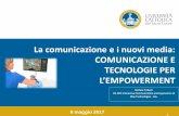Lezione sulle tecnologie per l'empowerment della comunicazione di Stefano Triberti