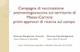 Campagna di vaccinazione antimeningococcica sul territorio (Margherita Francini e Claudia Agnesini)