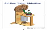 Motor stirling 3d modeling