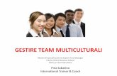 Gestire team multiculturali