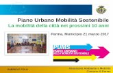 PUMS Parma - Approvazione in consiglio comunale il 21 marzo 2017