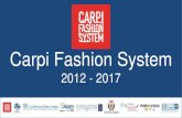 Presentazione Carpi Fashion System