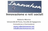 Innova impresa 2017 Innovazione e Reti Sociali
