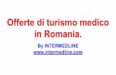 Offerte di turismo medico in Romania