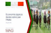 Economia dell'ippica in Italia (Convegno Lega Ippica, Aprile 2016)
