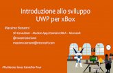 Introduzione allo sviluppo UWP per xBox