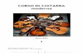CORSO DI CHITARRA moderna - felix 1.pdf · 3 Tipologie di chitarre e nomi delle parti che le compongono Distinguiamo le chitarre in tre tipologie. 1-Chitarra classica - Corde di nylon