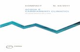 ACQUA E CAMBIAMENTI CLIMATICI - · PDF file2 cc.alps in breve Il Progetto “cc.alps – cambiamenti climatici: pensare un passo avanti!” è organizzato dalla CIPRA, la Commissione