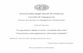 Università degli Studi di Padova - Padua@Thesistesi.cab.unipd.it/27094/1/La_gestione_delle_scorte_-_modelli... · 1.5 Modelli per la gestione delle scorte 11 Capitolo 2 – I modelli