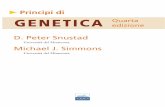 Principi di GENETICA - · PDF filegenetica classica, affrontando poi la genetica molecolare e infine la genetica quantitativa, di popolazioni ed evolutiva. In ogni caso, questo testo