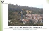 Evento alluvionale gennaio 2014 ‒ Riano (RM) · PDF fileSeminari di preparazione all’Esame di Stato - Roma, giugno 2014 Evento alluvionale gennaio 2014 ‒ Riano (RM)