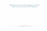 Bilancio di energia e CO2 del Comune di · PDF fileBilancio di CO 2 del Comune di Riano 3! Indice delle figure Figura 1 - Andamento delle emissioni di CO 2 dovute ai consumi energetici