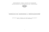 IDRAULICA AGRARIA e IRRIGAZIONE - Since 1995 · PDF fileuniversita’ degli studi di sassari dipartimento di ingegneria del territorio idraulica agraria e irrigazione appunti del corso