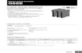 Modulo relè di sicurezza G9SE - · PDF file1 Modulo relè di sicurezza G9SE Compatto, ideale per applicazioni di arresto di emergenza, monitoraggio ripari e sicurezza. • Semplice