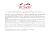 L’EREDITA’ DI MASSIMO AMFITEATROF ALLA  · PDF filestudi con Claude Debussy e, ... clarinetto e quartetto d’archi di Maurice Ravel (1875-1937) ... ma anche moderni,