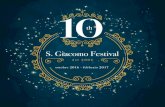 S. Giacomo Festival - Bologna Città della Musicacittadellamusica.comune.bologna.it/wp-content/uploads/2016/12/San... · Piano Sonata N° 2 in G-sharp minor, ... LA CHITARRA PER LA