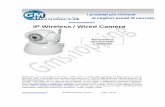 IP Wireless / Wired Camera italiano ip camera Wifi.pdf ·  IPCAM Manuale Utente - pag. 1 di 50  IP Wireless / Wired Camera Questo documento è di proprietà di Ciro ...