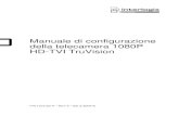 Manuale di configurazione della telecamera 1080P HD-TVI ... · PDF fileManuale di configurazione della telecamera 1080P HD-TVI TruVision 3 ... Inglese, Giapponese, Cinese 1, Cinese
