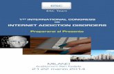 MILANO 21-22 marzo 2014 - • Internet Addiction  · PDF fileG 1. A.I.D.D onlus 2 Con il Patrocinio di ... 14.15 I Simposio parallelo ... schermo virtuale e spazio reale