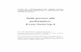 Dalle persone alla performance: il caso Sweet S.p · PDF filerelazione tra le pratiche di gestione delle risorse umane e le performance ... composta da 75 persone 2. L’azienda considera