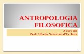 Antropologia Filosoficaalfredonazarenodecclesia.altervista.org/alterpages/files/ANTROPO... · Possiamo classificare le antropologie anche da un altro punto d’osservazione assumendo