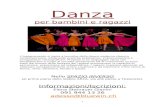 Danza -    file · Web viewDanza. per bambini e ragazzi. L’insegnamento si ispira a tecniche della danza moderna classica contemporanea, integrando pratiche esplorative