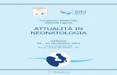ATTUALITÀ IN NEONATOLOGIA - · PDF file2 Congresso Regionale - Sezione Liguria ATTUALITÀ IN NEONATOLOGIA E infatti in questa sessione si tratteranno in particolare gli aspetti di