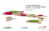 I NUMERI DEL CANCRO IN ITALIA 2014 - registri- · PDF file3 I23567Co23nCs3ig5iol32532 gs2g NuMerI deL cANcro IN ITALIA Prefazione Sono molto lieto di poter presentare questa nuova