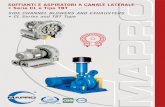 Serie CL e Tipo TBT -  · PDF filesoffianti e aspiratori a canale laterale • serie cl e tipo tbt side channel blowers and exhausters • cl series and tbt type ®