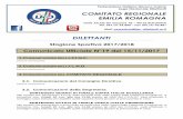 Comunicato Ufficiale N°19 del 15/11/ · PDF fileViale Alcide De Gasperi, 42 Mail: DILETTANTI Stagione Sportiva 2017/2018 Comunicato Ufficiale N°19 del 15/11/2017 1.COMUNICAZIONI