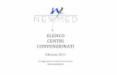 ELENCO CENTRI CONVENZIONATI – Chiara  · PDF fileELENCO CENTRI CONVENZIONATI Edizione 2011 Per aggiornamenti visitare il sito internet: